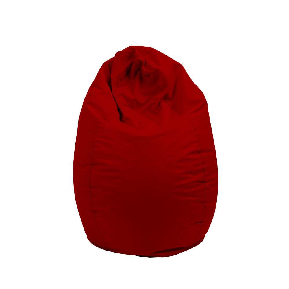 bean-bag-round-red