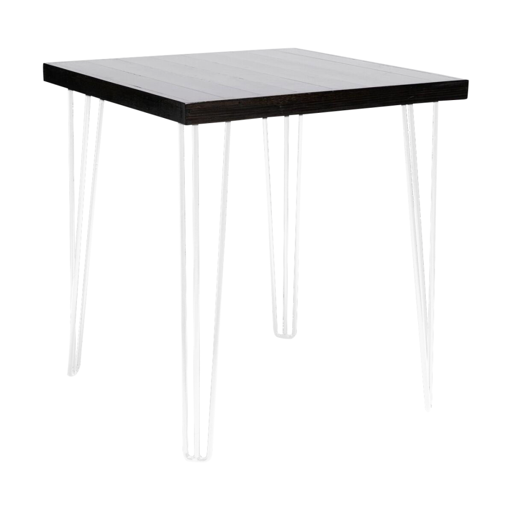 hairpin-dining-table-70×70-blackwash-angle-white-legs