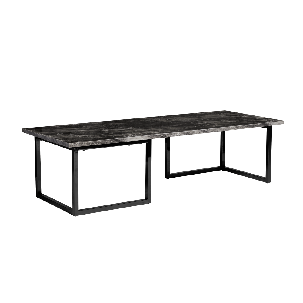 optical-coffee-table-1.8m-black-marble-black-legs-angle