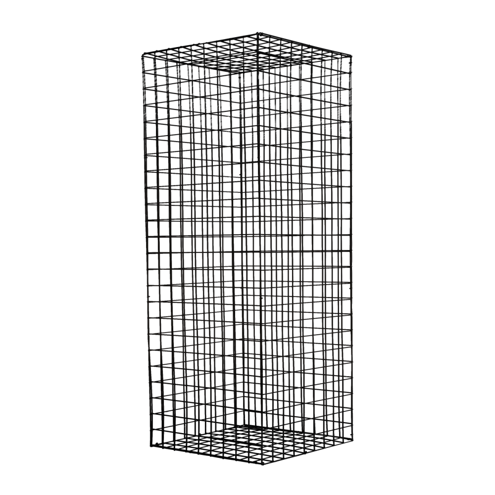 wire-cube-2.4m-black-angle