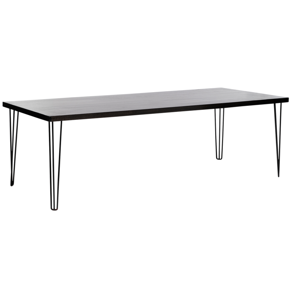 hairpin-dining-table-240×105-blackwash-angle-black-legs