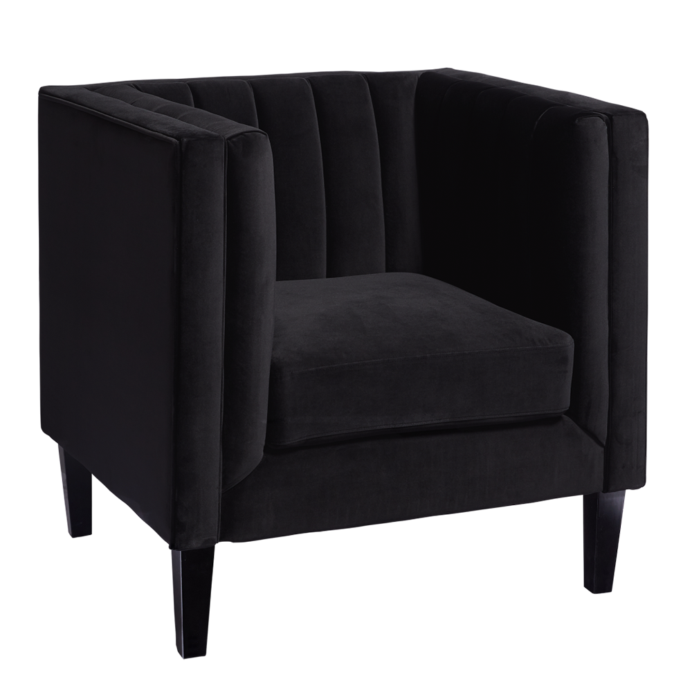 kenzo-armchair-black-angle-1