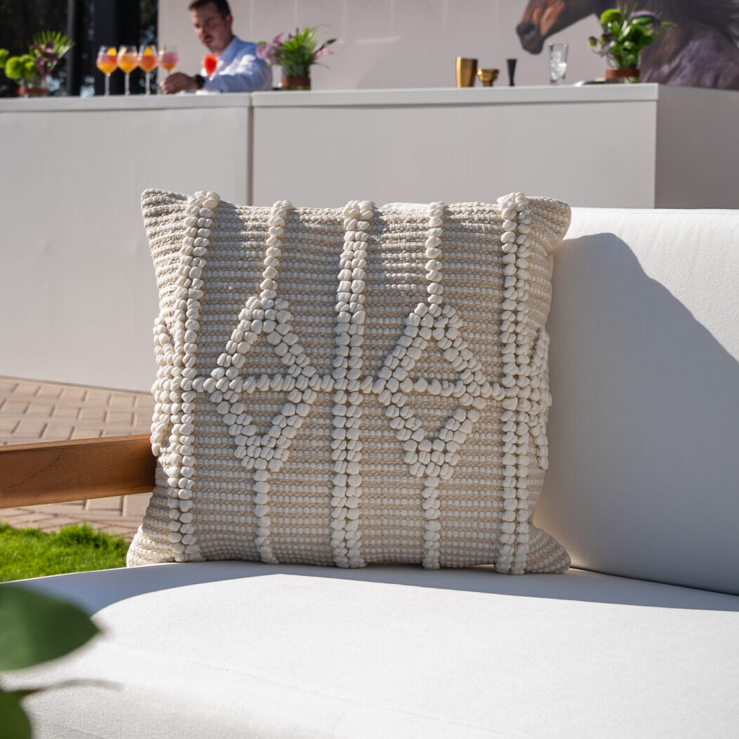 Boho cushion diamond