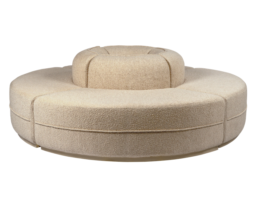 Lenny Modular 4-piece Convex – Sand